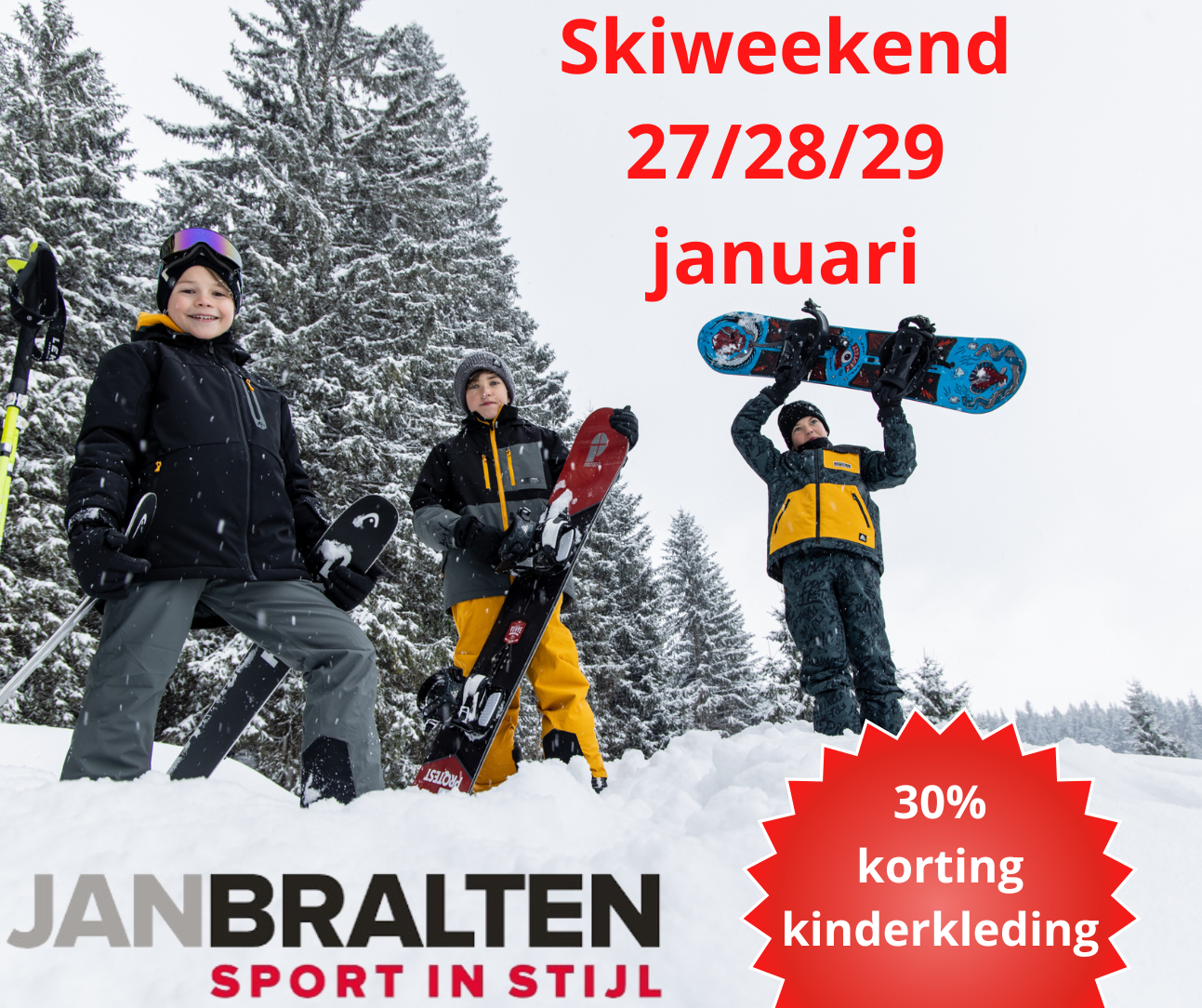 Skiweekend 272829 januari kinderenkleding